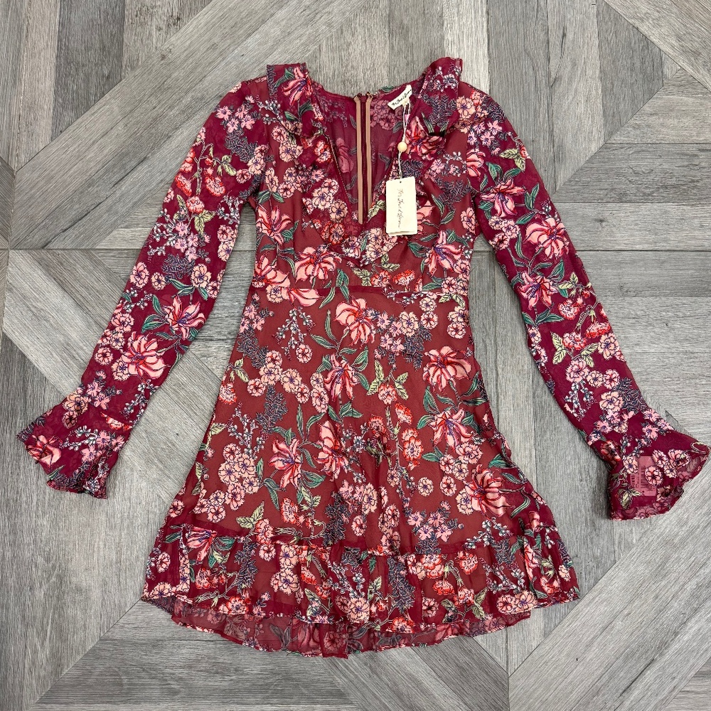 For Love & Lemons NEW W TAG Gracie Mini Dress